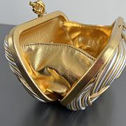 Kitlife Bottega Veneta Kont Evening Bag Gold and Silver 804532 20x12x5.5cm  - 5