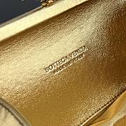 Kitlife Bottega Veneta Kont Evening Bag Gold and Silver 804532 20x12x5.5cm  - 2