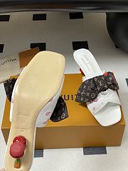 Kitlife Louis Vuitton × TM Cherie Cherry Slides White - 6