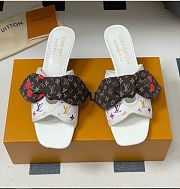 Kitlife Louis Vuitton × TM Cherie Cherry Slides White Multicolor - 4