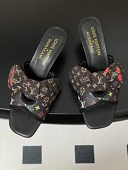 Kitlife Louis Vuitton × TM Cherie Cherry Slides Black Multicolor - 6