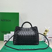 Kitlife Bottega Veneta Andiamo Small Bag Black - 25x22x10.5cm - 3