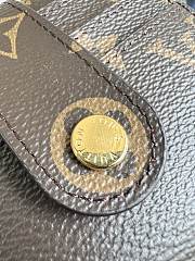 Kitlife Louis Vuitton Multifunctional Card Holder Wallet Brown & Red 12x10x5cm - 5