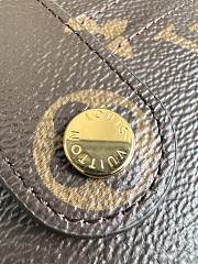 Kitlife Louis Vuitton Multifunctional Card Holder Wallet Brown & Brown 12x10x5cm - 4