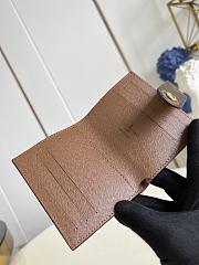 Kitlife Louis Vuitton Multifunctional Card Holder Wallet Brown & Brown 12x10x5cm - 5