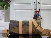Kitlife Louis Vuitton Keepall Bandoulière 25 Bag Brown Monogram and Damier Canvas M15428 25x15x11cm - 5