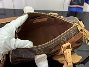 Kitlife Louis Vuitton Keepall Bandoulière 25 Bag Brown Monogram and Damier Canvas M15428 25x15x11cm - 4