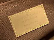 Kitlife Louis Vuitton Keepall Bandoulière 25 Bag Brown Monogram and Damier Canvas M15428 25x15x11cm - 3