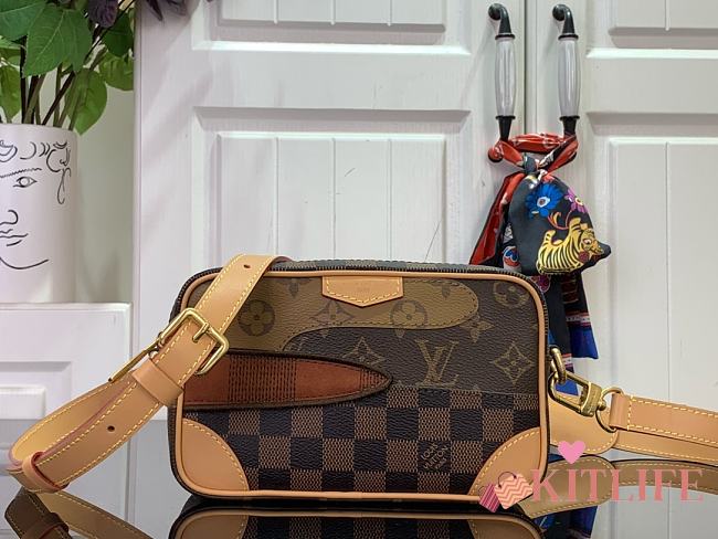 Kitlife Louis Vuitton Trocadéro Mini Bag Brown Monogram and Damier Patterns M26020 13x6.5x20cm - 1