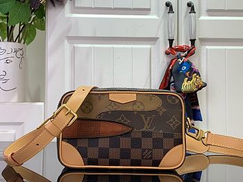 Kitlife Louis Vuitton Trocadéro Mini Bag Brown Monogram and Damier Patterns M26020 13x6.5x20cm