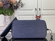 Killife Louis Vuitton Neverfull MM Bag Blue Epi Leather M14856 31x28x14cm - 5