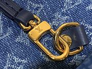 Killife Louis Vuitton Neverfull MM Bag Blue Epi Leather M14856 31x28x14cm - 2