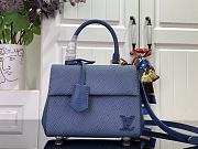 Kitlife Louis Vuitton Cluny Bag Blue Epi Leather M14855 20x16x7.5cm - 1