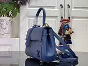 Kitlife Louis Vuitton Cluny Bag Blue Epi Leather M14855 20x16x7.5cm - 6