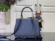 Kitlife Louis Vuitton Cluny Bag Blue Epi Leather M14855 20x16x7.5cm - 4