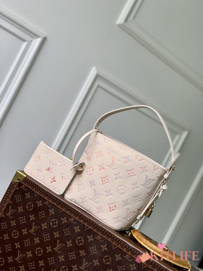 Kitlife Louis Vuitton All In BB Bag Dream Cream M25673 18x12x16cm - 1