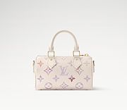 Kitlife Louis Vuitton Nano Speedy Bag Dream Cream M25591 10x7.5x16cm - 2