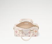 Kitlife Louis Vuitton Nano Speedy Bag Dream Cream M25591 10x7.5x16cm - 3