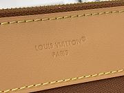 Kitlife Louis Vuitton Nigo Clutch Brown M25868 30x22x5cm - 3