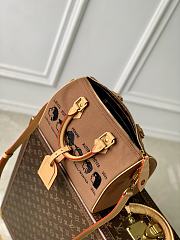 Kitlife Louis Vuitton Nigo Speedy Bag Brown 25x19x15cm - 4