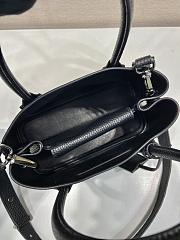 Kitlife Prada Double Saffiano Black Leather Bag 1BG443 25x18.5x12.5cm - 3