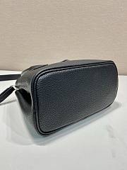Kitlife Prada Double Saffiano Black Leather Bag 1BG443 25x18.5x12.5cm - 5