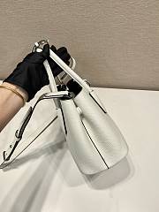 Kitlife Prada Double Saffiano White Leather Bag 1BG443 25x18.5x12.5cm - 3
