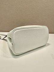 Kitlife Prada Double Saffiano White Leather Bag 1BG443 25x18.5x12.5cm - 5