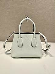 Kitlife Prada Double Saffiano White Leather Bag 1BG443 25x18.5x12.5cm - 6