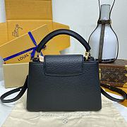 Kitlife Louis Vuitton Capucines BB Bag Black M23950 27x18x9cm - 6