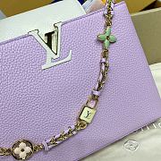Kitlife Louis Vuitton Capucines BB Bag Purple M23951 27x18x9cm - 6