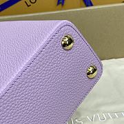 Kitlife Louis Vuitton Capucines BB Bag Purple M23951 27x18x9cm - 4