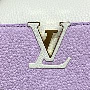 Kitlife Louis Vuitton Capucines BB Bag Purple M23951 27x18x9cm - 2