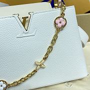 Kitlife Louis Vuitton Capucines BB Bag White M11343 27x18x9cm  - 2