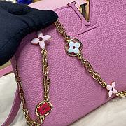 Kitlife Louis Vuitton Capucines BB Bag Pink M22375 27x18x9cm - 5