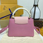 Kitlife Louis Vuitton Capucines BB Bag Pink M22375 27x18x9cm - 4