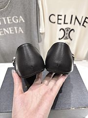 Kitlife Alaia 25SS Flat Black Mesh Ballet Shoes - 4