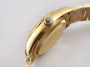 Kitlife Rolex Day-Date Watch Brown Diamond Dial in Gold 36mm - 6