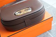 Kitlife Celine Maillon Triomphe Bag Dark Brown 23x19x6cm - 5
