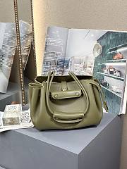 Kitlife Loewe Madrid Small Handbag Green Olive 250519 23.5x10x19cm - 1