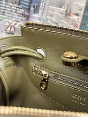 Kitlife Loewe Madrid Small Handbag Green Olive 250519 23.5x10x19cm - 5