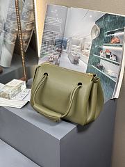 Kitlife Loewe Madrid Small Handbag Green Olive 250519 23.5x10x19cm - 4