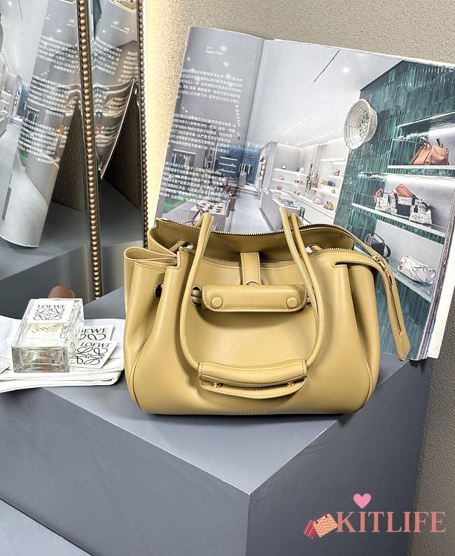 Kitlife Loewe Madrid Small Handbag Yellow 250519 23.5x10x19cm - 1