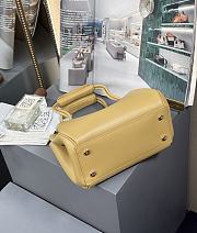 Kitlife Loewe Madrid Small Handbag Yellow 250519 23.5x10x19cm - 3