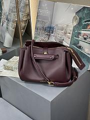 Kitlife Loewe Madrid Small Handbag Burgundy 250519 23.5x10x19cm - 1