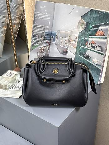 Kitlife Loewe Madrid Small Handbag Black 250519 23.5x10x19cm