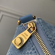 Kitlife Louis Vuittion Pochette Accessories XL Bag Blue Damier Denim N00204 16.5x9x28cm - 5