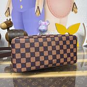 Kitlife Louis Vuitton Mini Shopper Tote Bag Brown Damier Ebene Canvas N40810 26x20x10cm - 4