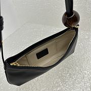 Kitlife Jacquemus Le Bisou Baguette Crossbody Bag Black 2095 27x10.5cm - 5