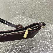 Kitlife Jacquemus Le Bisou Baguette Crossbody Bag Dark Brown 2095 27x10.5cm - 5